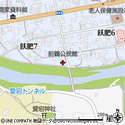 前鶴公民館周辺の地図