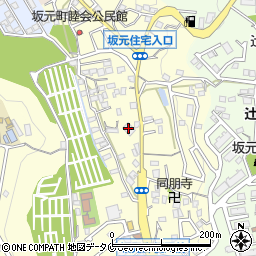 坂元ピノキオ保育園周辺の地図