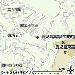 東坂元公民館周辺の地図