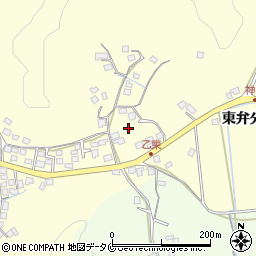 宮崎県日南市東弁分周辺の地図