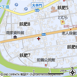呉服の岡本周辺の地図