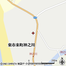 鹿児島県日置市東市来町神之川48周辺の地図