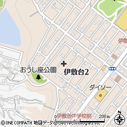 プレステージ伊敷台周辺の地図