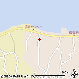 鹿児島県鹿児島市桜島白浜町1275周辺の地図