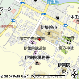 日置市伊集院地区公民館周辺の地図