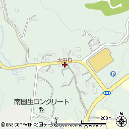 大田口周辺の地図
