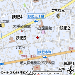 日南警察署飫肥交番周辺の地図