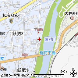 成瀬雷堂印房周辺の地図