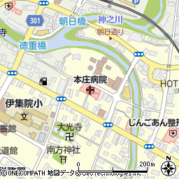 本庄病院（健生会）周辺の地図