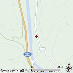 宮崎県日南市酒谷甲98周辺の地図