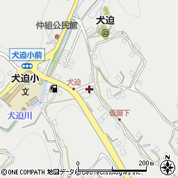 横井古別府水道組合周辺の地図