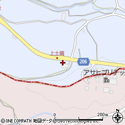 鹿児島県日置市伊集院町土橋503周辺の地図