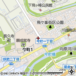 宮崎県日南市今町周辺の地図
