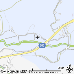 鹿児島県日置市伊集院町土橋1945周辺の地図