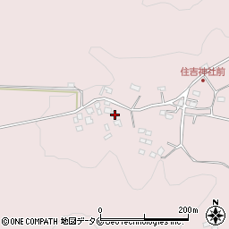 鹿児島県曽於市末吉町二之方3876周辺の地図