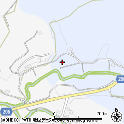 長松川周辺の地図