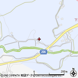 鹿児島県日置市伊集院町土橋2078周辺の地図
