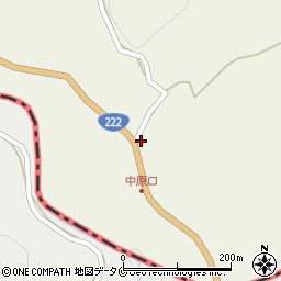 宮崎県都城市安久町3729周辺の地図