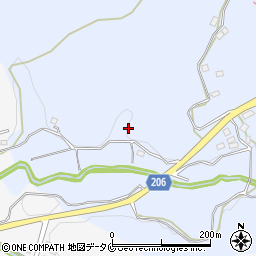 鹿児島県日置市伊集院町土橋2071周辺の地図