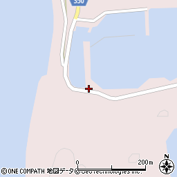 鹿児島県薩摩川内市下甑町手打423周辺の地図