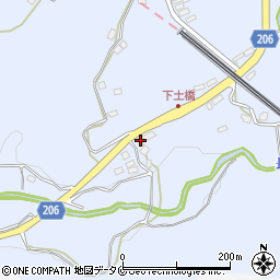 鹿児島県日置市伊集院町土橋1912周辺の地図