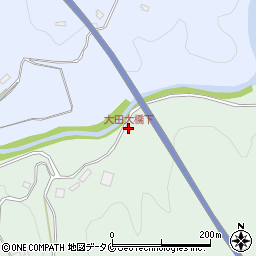 大田大橋下周辺の地図