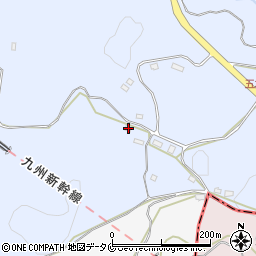 鹿児島県日置市伊集院町土橋238周辺の地図