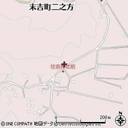 鹿児島県曽於市末吉町二之方3945周辺の地図