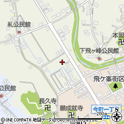 宮崎県日南市板敷171周辺の地図