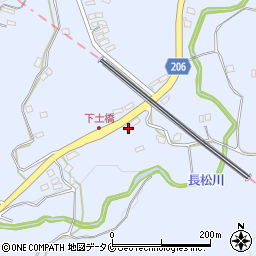 鹿児島県日置市伊集院町土橋1905周辺の地図