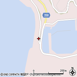鹿児島県薩摩川内市下甑町手打498周辺の地図