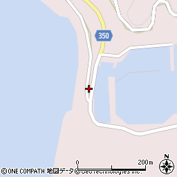 鹿児島県薩摩川内市下甑町手打500-1周辺の地図