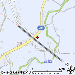 鹿児島県日置市伊集院町土橋1877周辺の地図