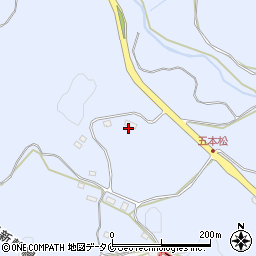 鹿児島県日置市伊集院町土橋320周辺の地図