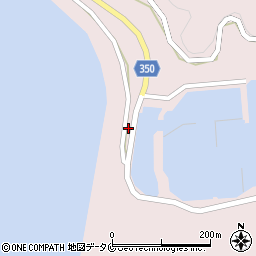 鹿児島県薩摩川内市下甑町手打504周辺の地図