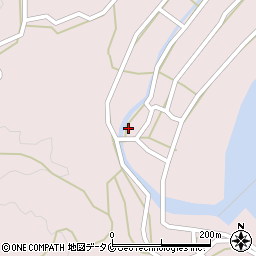 鹿児島県薩摩川内市下甑町手打1970周辺の地図