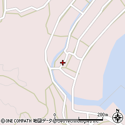 鹿児島県薩摩川内市下甑町手打1969周辺の地図