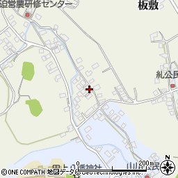 宮崎県日南市板敷7991-7周辺の地図