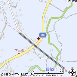 鹿児島県日置市伊集院町土橋2099周辺の地図