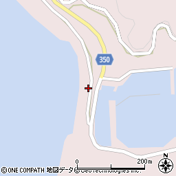 鹿児島県薩摩川内市下甑町手打514周辺の地図