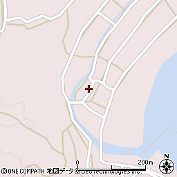 鹿児島県薩摩川内市下甑町手打1968周辺の地図