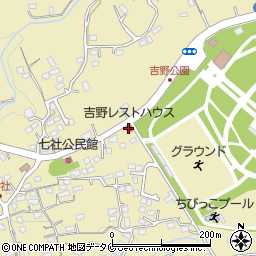 吉野レストハウス周辺の地図