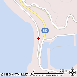 鹿児島県薩摩川内市下甑町手打523周辺の地図