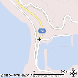 鹿児島県薩摩川内市下甑町手打502周辺の地図
