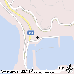鹿児島県薩摩川内市下甑町手打571周辺の地図