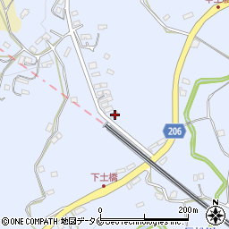 鹿児島県日置市伊集院町土橋2106周辺の地図