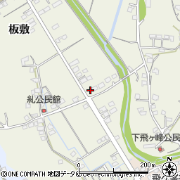 宮崎県日南市板敷298周辺の地図