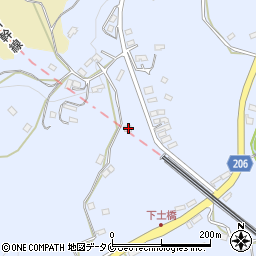 鹿児島県日置市伊集院町土橋2052周辺の地図