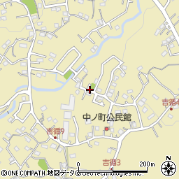 吉野中ノ町公園周辺の地図