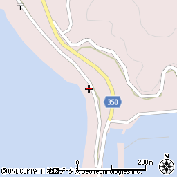 鹿児島県薩摩川内市下甑町手打529周辺の地図